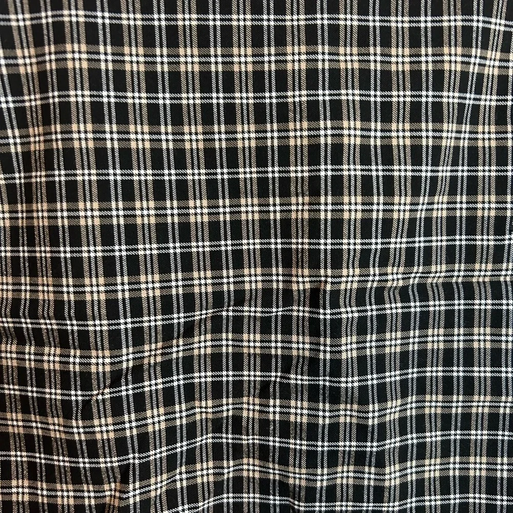 HOLLISTER PLAID ACADEMIA STRETCH MINI SKIRT